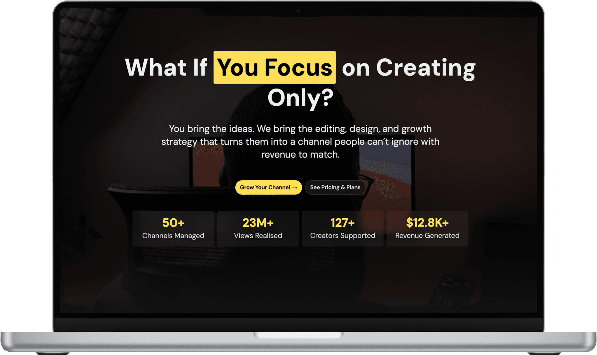 YouTube Growth PortfolioSection